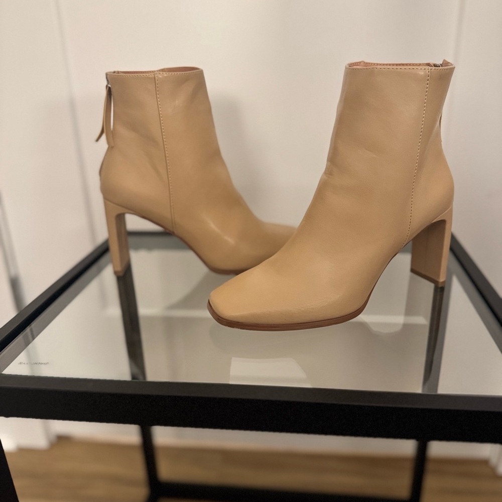 MIA Tan Ankle Boots